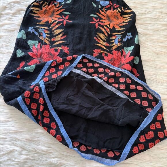 Urban Outfitters Catalina Printed Halter Dress in Black/Multi | Medium - Picture 4 of 8